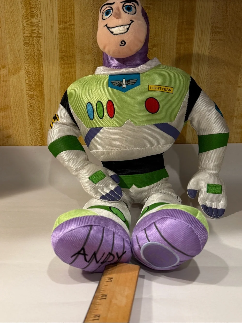 Buzz Lightyear Green & Purple Plush Action Toy -